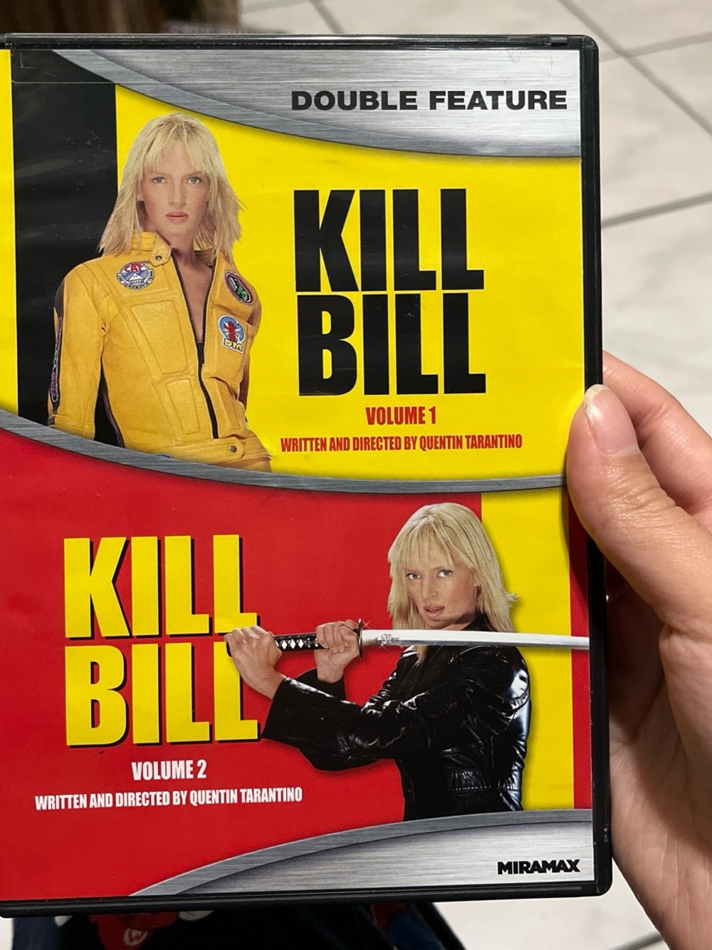 Kill Bill Double Feature (Volumes 1 & 2) DVD